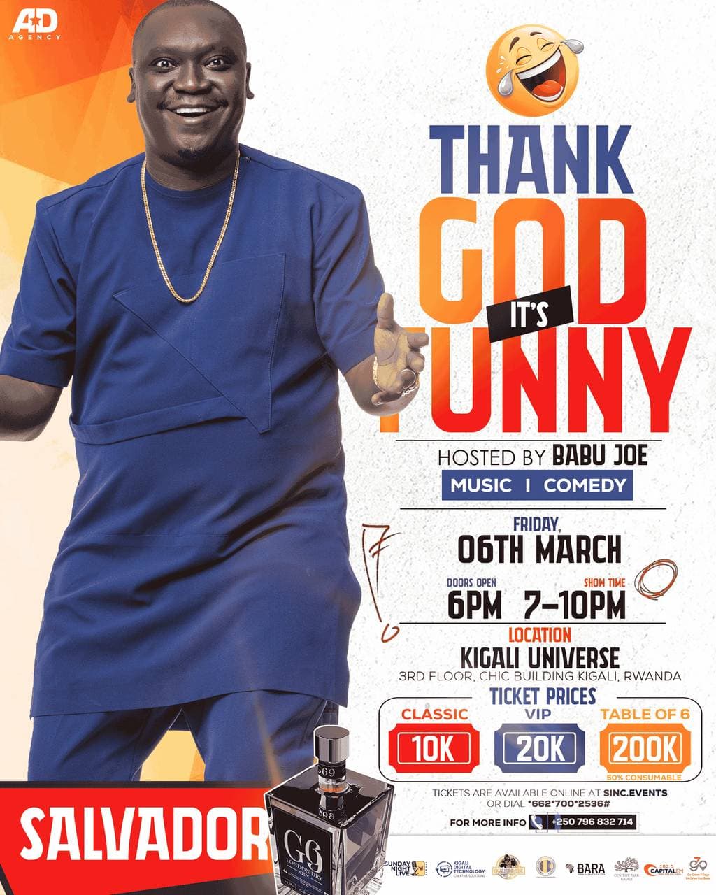 Thank God It’s Funny (TGIF) by Sunday Night Live Kigali