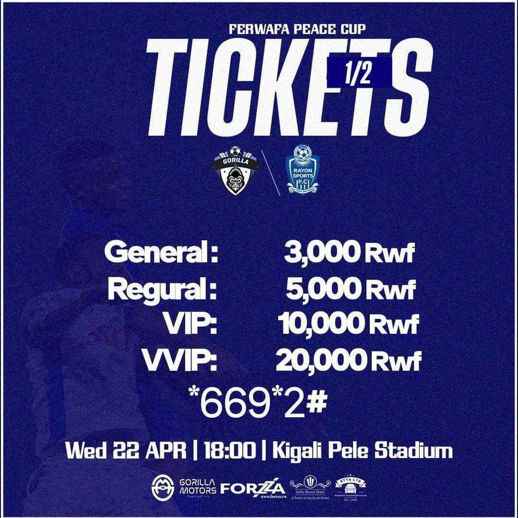 Gorilla FC vs Rayon Sport FC